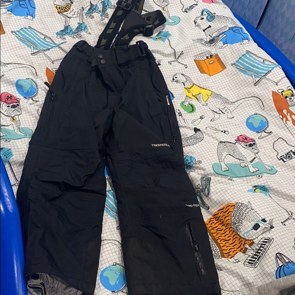 Tresspass waterproof boys snow pants no returns